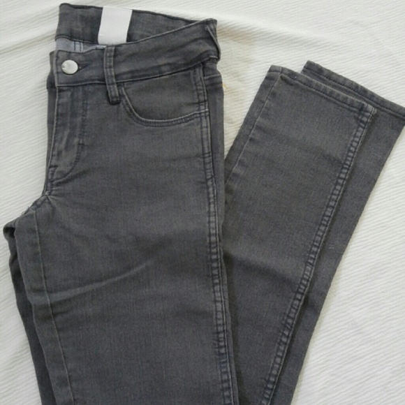H&M Gray Skinny Low Waist Jeans - Picture 1 of 4
